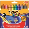 Bic Plastidecor Silinebilir Pastel Boya 18 Renk Karton Kutu (8297714)