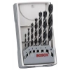 Bosch Ahşap Matkap Ucu Silindir Şaft Set (7 Parça) - 2607017034