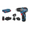 Bosch Akülü Vidalama Matkabı GSR 12V-35 FC Set (2 x 3,0 Ah Akü) - 06019H3000