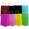 Büküm Saplı Kağıt Çanta Renkli 32x40x12 cm ( 100 Adet )