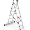 Çağsan İki Parçalı Çok Amaçlı Alüminyum Merdiven 2x6 Basamaklı - TSA4