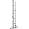 Çağsan Üç Parçalı Sürgülü Alüminyum Merdiven 3x10 Basamaklı - TS090