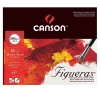 Canson Figueras Tuval Görünümlü Yağlı Boya Defteri 290 gr. 38x46 cm. 10 yaprak