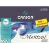 Canson Montval Maxi Pack Sulu Boya Defteri Blok 200 gr. 24x32 cm. 100 yaprak
