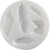 Cernit Silicone Mould Silikon Polimer Kil Kalıbı FEATHERS