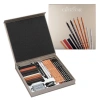 Cretacolor Passion Box Drawing Set Premium Çizim Seti Özel Hediyelik Kutu 25 Parça 40063