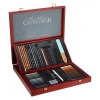 Cretacolor Selection Premium Çizim Seti Ahşap Kutu 53 Parça 40060
