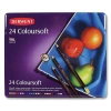 Derwent Coloursoft Metal Kuru Boya Teneke Kutu 24lü