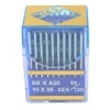 Düz Makine İnce Dip Yanmaz Dikiş İğnesi / DBXA20 (DBX1) SES PVD 19/120 100ADET