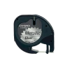 Dymo Letratag Şerit Metalik 12 MMx4 MT Gri 91208