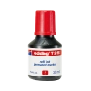 Edding Markör Mürekkebi Permanent Damlalıklı 30 ML Kırmızı T25