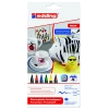 Edding Porselen Kalemi Fırça Uçlu 1-4 MM 6 LI 4200