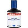 Edding T100 Permanent Marker Mürekkebi 100 ml. MAVİ
