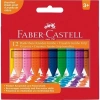 Faber Castell Grip Jumbo Crayon Kalın Silinebilir Mum Boya 12 Renk