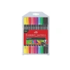 Faber-Castell Keçeli Kalem 10 Renk Neon Çift Taraflı