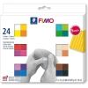 Fimo 8023 C24-1 Set Modelleme Kili  Soft  Multı Pack 25 gr 24 Blok Basıc Colours Ana Renkler