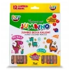 Funny Kids Jumbo Kuru Boya 12Li (FNNY-19841)