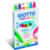 Giotto Turbo Giant Keçeli Kalem 6 Renk Fosforlu Renkler