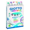 Giotto Turbo Giant Keçeli Kalem 6 Renk Pastel Renkler