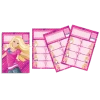 Gıpta Okul Etiketi Ders Programlı Barbie 3 LÜ 16x24 5460