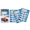 Gıpta Okul Etiketi Ders Programlı Hot Wheels 3 Yp 3-5410000-2101