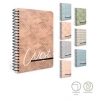 Gıpta West Defter Spralli Sert Kapak 17x24 120 Yaprak Çizgisiz 3-8862000-2011
