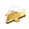 GOLD METALİZE ÜÇGEN PET PASTA KASE 6,5 GR SERPET 200 ADET