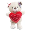Halley Oyuncak Kırmızı Tokalı Ayı PL62567 30 Cm