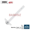 Hatas Minkale Başlıklı T Cetveli Kalın Bizote (Baskısız) 75cm