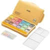 HIMI Jelly Cup Gouache Set Metalik Renk Guaj Boya Seti 18 Renk x 30 gr. (Yellow Case)