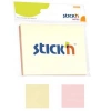 Hopax Stıckn Yapışkanlı Not Kağıdı 100 YP 76x102 2 Pastel Renk 21094
