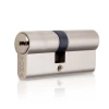Kale Kilit Sistem Silindir Çelik Pimli 90 mm Barel 40+10+40 mm Nikel - 164SNC00019