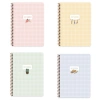 Keskin Color Spiralli Sert Kapak Defter Pötikare 16,5x22,5 120 Yp Çizgili
