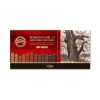 Koh-i Noor Toison Dor Soft Pastel Boya Seti KAHVERENGİ TONLAR 12 Renk (KÖŞELİ)