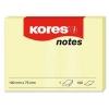 Kores Yapışkanlı Not Kağıdı Sarı 100x75 MM 100 Syf  46100