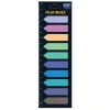 Kraf Index Film (PP) Yapışkanlı Not Kağıdı Ok Şekilli 12x44 mm. 10 Renk x 20 yaprak