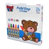 Kraf Kids Pastel Boya 24 Renk Karton Kutu