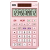 Kraf Masaüstü Hesap Makinesi 12 Hane PEMBE