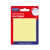 Kraf Şeffaf Post-it Yapışkanlı Not Kağıdı 76x76 mm. 50 yaprak ŞEFFAF SARI