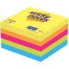 Kraf Yapışkanlı Not Kağıdı Küp Blok 50x50 mm. 250 Yaprak CANLI RENKLER