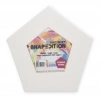Magic Art Shapedition Beşgen Tuval 20 cm.
