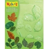Makins Clay Push Mold Polimer Kil Şekillendirme Kalıbı Yapraklar