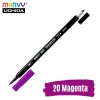 Marvy Artist Brush Pen 1800 Çift Taraflı Firça Uçlu Kalem 20 Magenta