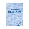 Milimetrik Bloknot Defter 70yp A4 Mavi