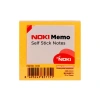Noki Yapışkanlı Not Kağıdı 75x75 mm Memo Orange 80 Yaprak