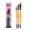 Pebeo 4lü Fırça Seti (Yuvarlak 3 ve 5, Düz 8 ve 12) SET-5