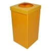 Plastik Atık Kağıt Kutusu - Sarı