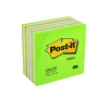 Post-it Yapışkanlı Küp Not Kağıdı 76x76mm 450 Yaprak Gökkuşağı Yeşil