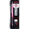 Rotring Tikky Versatil Kalem + Min + Silgi Okul Seti 0.7 mm NEON PEMBE
