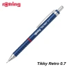 Rotring Tikky Versatil Uçlu Kalem 0.7mm Retro Metalik Mavi